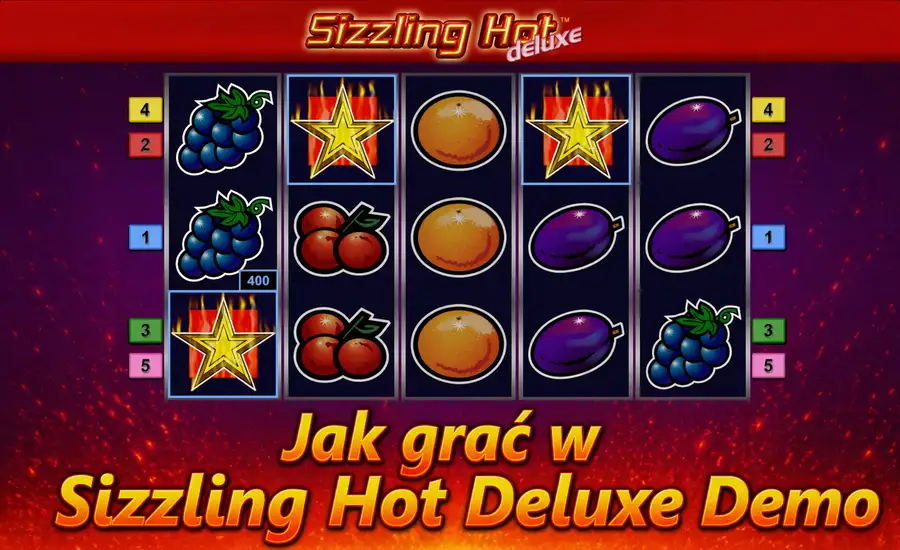 Jak grać w Sizzling Hot Deluxe Demo