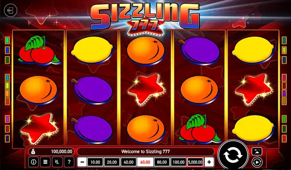 Sizzling 777
