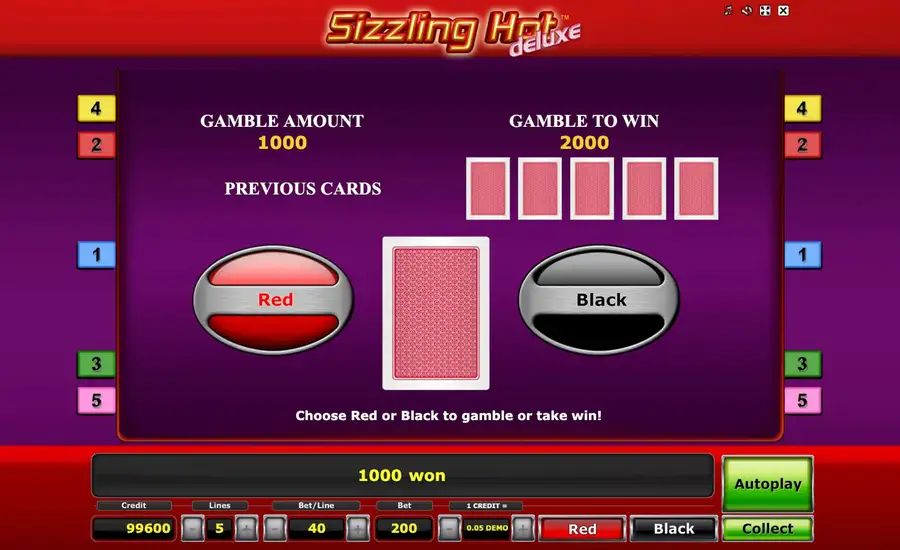 Funkcja bonusowa Gamble